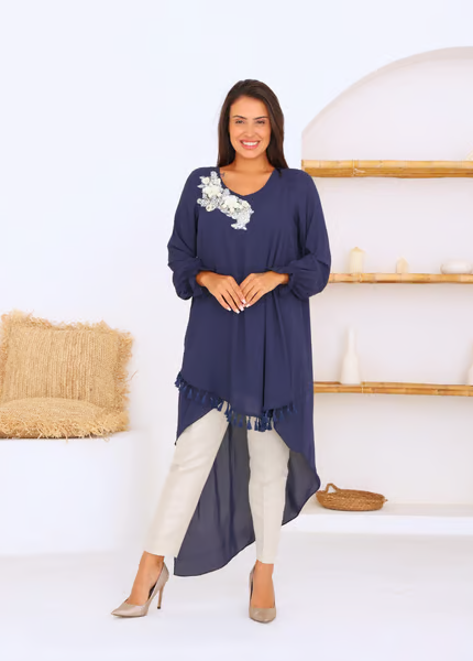 Navy Blue Tunic