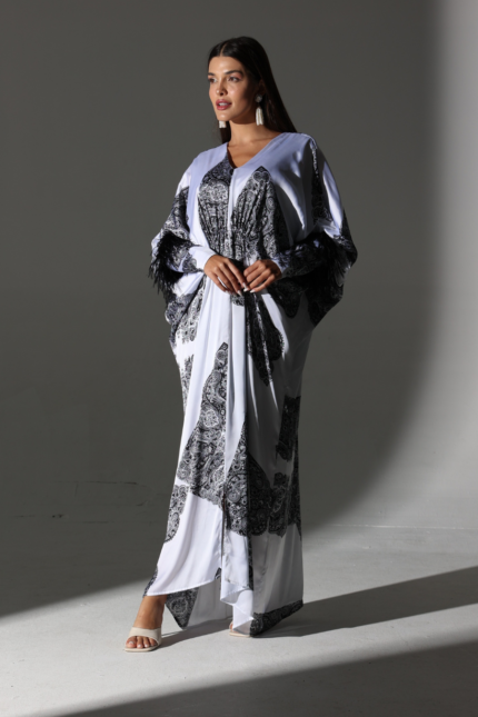 Black & white Kaftan