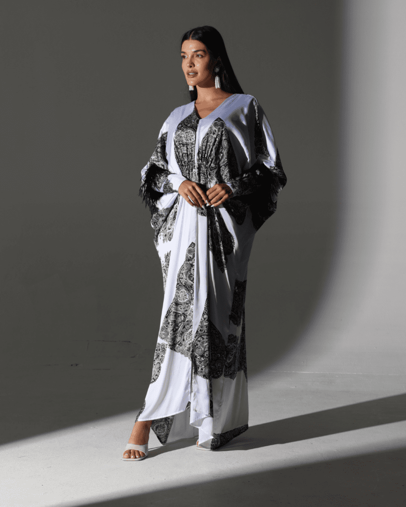 Black & white Kaftan