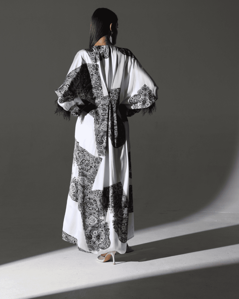 Black & white Kaftan