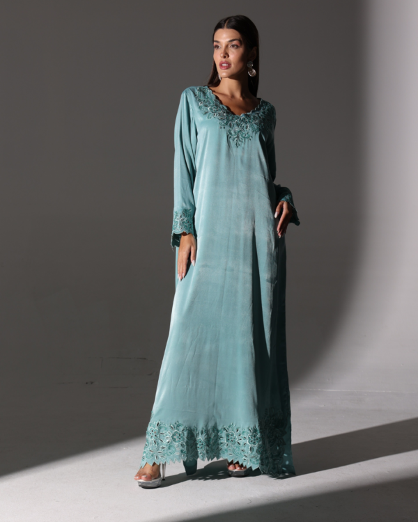 Powder Blue Kaftan