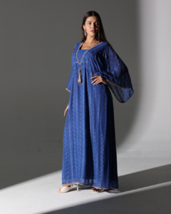 Royal Blue Kaftan