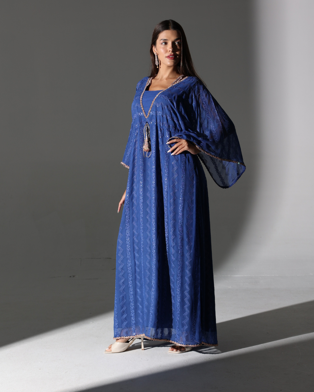 Royal Blue Kaftan